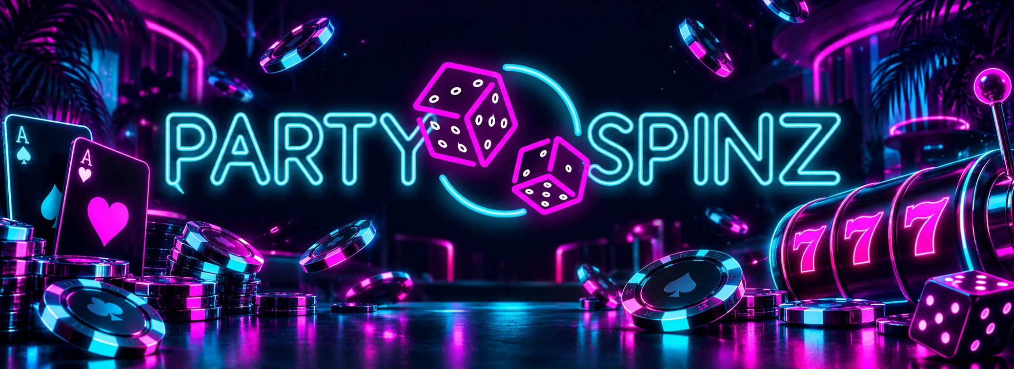 PartySpinz Casino Willkommenspaket mit 900 Prozent bis 1.750 Euro und 150 Freispielen